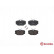 Brake Pad Set, disc brake P 71 004 Brembo, Thumbnail 2