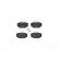 Brake Pad Set, disc brake P 71 004 Brembo, Thumbnail 3