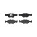 Brake Pad Set, disc brake P 71 005 Brembo, Thumbnail 3