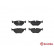 Brake Pad Set, disc brake P 71 006 Brembo, Thumbnail 3