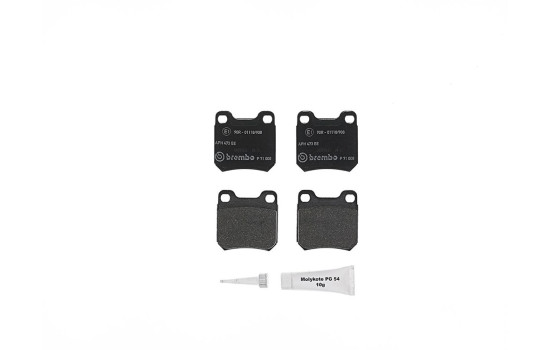 Brake Pad Set, disc brake P 71 008 Brembo