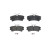 Brake Pad Set, disc brake P 72 001 Brembo, Thumbnail 3