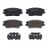 Brake Pad Set, disc brake P 77 001 Brembo