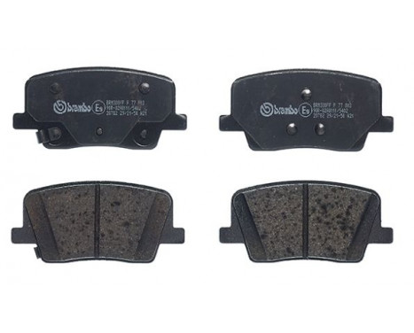 Brake Pad Set, disc brake P 77 003 Brembo, Image 2