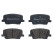 Brake Pad Set, disc brake P 77 003 Brembo, Thumbnail 2