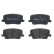 Brake Pad Set, disc brake P 77 003 Brembo, Thumbnail 2