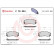 Brake Pad Set, disc brake P 78 004 Brembo, Thumbnail 3