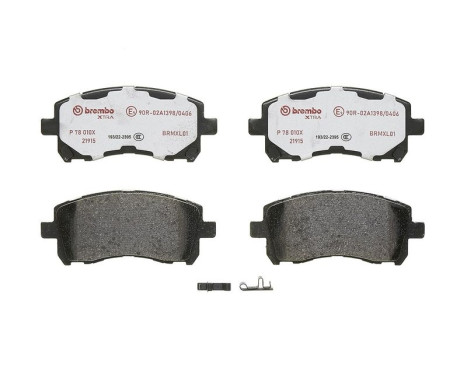 Brake pad set, disc brake P 78 010X Brembo, Image 2