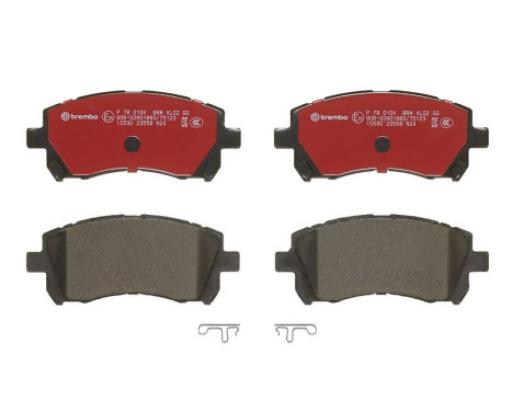 Brake pad set, disc brake P 78 010X Brembo, Image 4