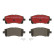 Brake pad set, disc brake P 78 010X Brembo, Thumbnail 4