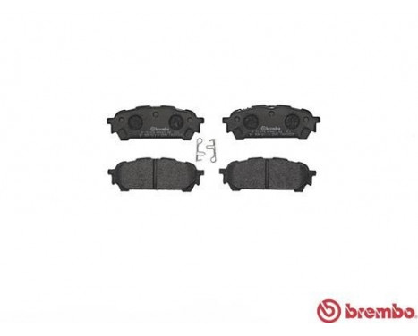 Brake Pad Set, disc brake P 78 014 Brembo, Image 3