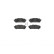 Brake Pad Set, disc brake P 78 014 Brembo, Thumbnail 3