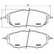 Brake Pad Set, disc brake P 78 017 Brembo, Thumbnail 2