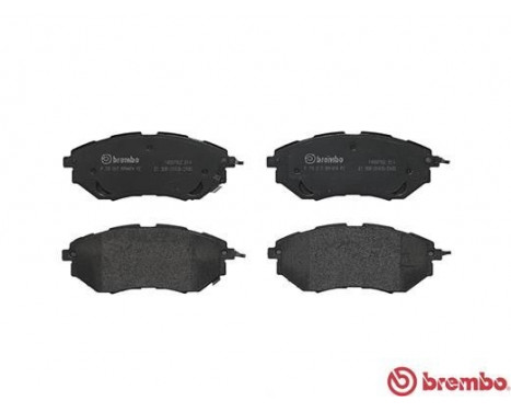 Brake Pad Set, disc brake P 78 017 Brembo, Image 3