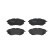 Brake Pad Set, disc brake P 78 017 Brembo, Thumbnail 3