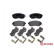 Brake Pad Set, disc brake P 78 021 Brembo, Thumbnail 3