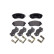 Brake Pad Set, disc brake P 78 021 Brembo, Thumbnail 3