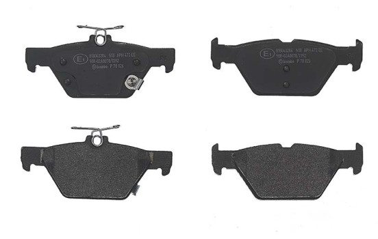 Brake Pad Set, disc brake P 78 026 Brembo