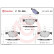 Brake Pad Set, disc brake P 78 026 Brembo, Thumbnail 3
