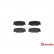 Brake Pad Set, disc brake P 79 001 Brembo, Thumbnail 3