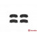 Brake Pad Set, disc brake P 79 004 Brembo, Thumbnail 3