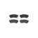 Brake Pad Set, disc brake P 79 005 Brembo, Thumbnail 3