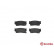 Brake Pad Set, disc brake P 79 006 Brembo, Thumbnail 2