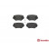 Brake Pad Set, disc brake P 79 009 Brembo, Thumbnail 3