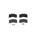Brake Pad Set, disc brake P 79 010 Brembo, Thumbnail 3