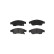 Brake Pad Set, disc brake P 79 014 Brembo, Thumbnail 3