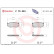 Brake Pad Set, disc brake P 79 023 Brembo, Thumbnail 3