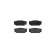 Brake Pad Set, disc brake P 79 023 Brembo, Thumbnail 3