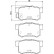 Brake Pad Set, disc brake P 79 027 Brembo, Thumbnail 2