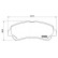 Brake Pad Set, disc brake P 79 028 Brembo, Thumbnail 2