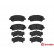 Brake Pad Set, disc brake P 79 028 Brembo, Thumbnail 3