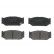 Brake Pad Set, disc brake P 79 031 Brembo