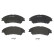 Brake Pad Set, disc brake P 79 032 Brembo, Thumbnail 3