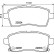 Brake Pad Set, disc brake P 79 037 Brembo, Thumbnail 2