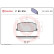 Brake Pad Set, disc brake P 83 016 Brembo, Thumbnail 3