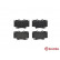 Brake Pad Set, disc brake P 83 025 Brembo, Thumbnail 2