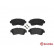 Brake Pad Set, disc brake P 83 027 Brembo, Thumbnail 2