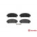 Brake Pad Set, disc brake P 83 028 Brembo, Thumbnail 3