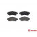 Brake Pad Set, disc brake P 83 034 Brembo, Thumbnail 2