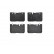 Brake Pad Set, disc brake P 83 039 Brembo