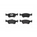 Brake Pad Set, disc brake P 83 041 Brembo