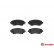 Brake Pad Set, disc brake P 83 042 Brembo, Thumbnail 2