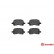 Brake Pad Set, disc brake P 83 044 Brembo, Thumbnail 3