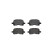 Brake Pad Set, disc brake P 83 044 Brembo, Thumbnail 3