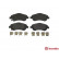 Brake Pad Set, disc brake P 83 046 Brembo, Thumbnail 2