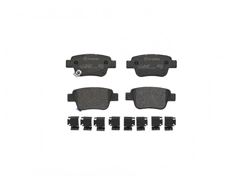 Brake Pad Set, disc brake P 83 047 Brembo